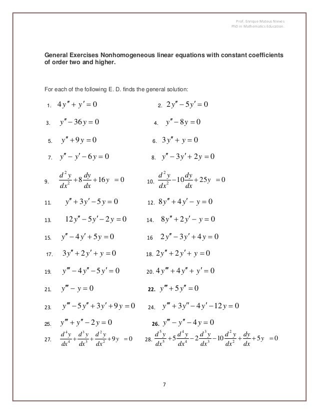 Subject Information